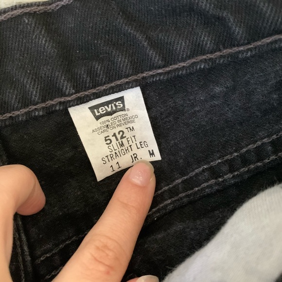 Vintage black Levi’s 512 stone washed - Picture 8 of 8